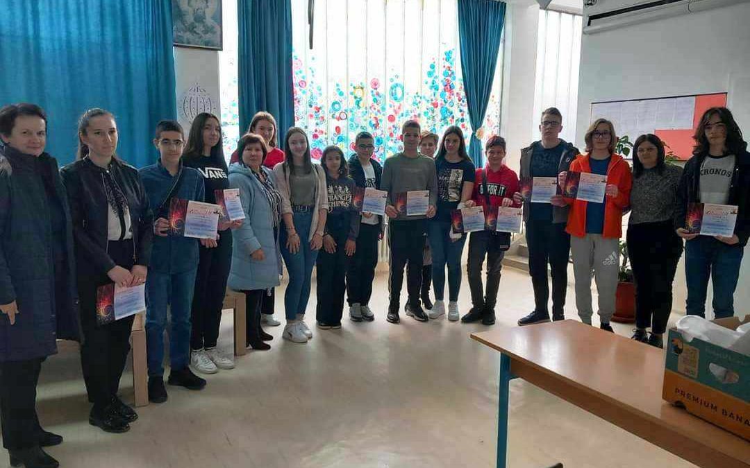 Одличан резултат на Оштинском такмичењу из физике