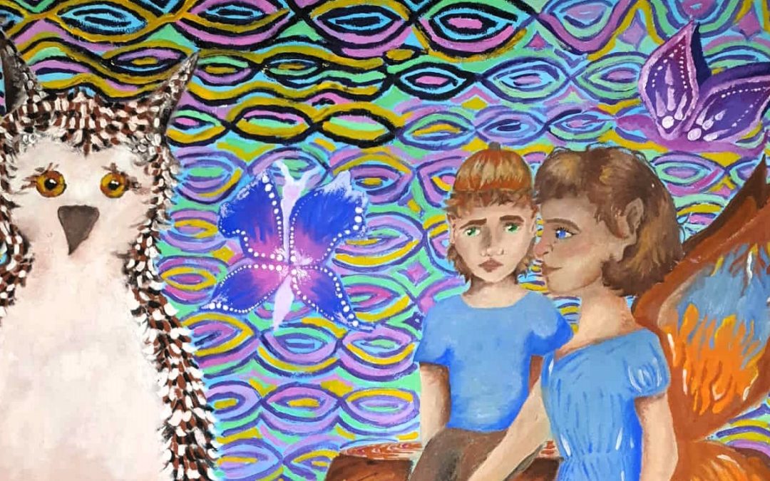 Мурал – плод Хеленине маште