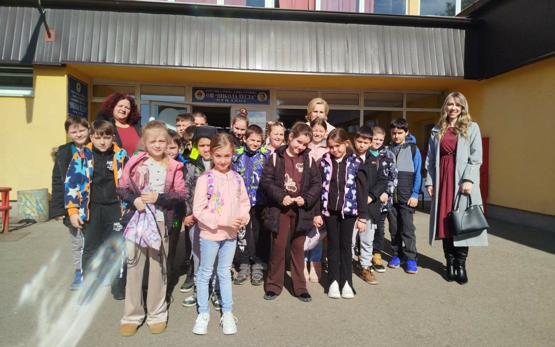 Посјета другара из ЈУ ОШ „Петар Кочић“ Шибовска